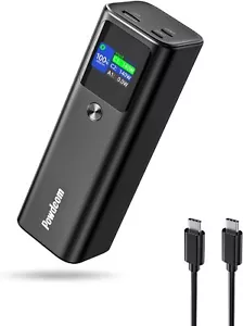 140W Power Bank 24600mAh 3-Port PD3.1 Tragbares Laptop-Ladegerät Digitalanzeige - Bild 1 von 9