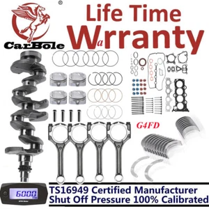 G4FD Engine Rebuild Kit New For Hyundai Accent/Kia Rio SOUL 2012-2019 1.6L DOHC - Picture 1 of 23