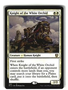 KNIGHT OF THE WHITE ORCHID Midnight Hunt Commander #88 MIC(NM+)(MTG) - Picture 1 of 1