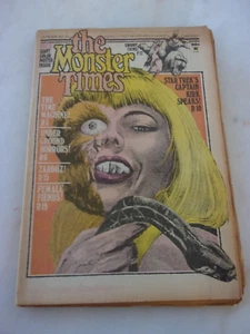 THE MONSTER TIMES - VOLUME 1 NO. 34 - FINE CONDITION - BAGGED AND BOARDED! - Bild 1 von 1