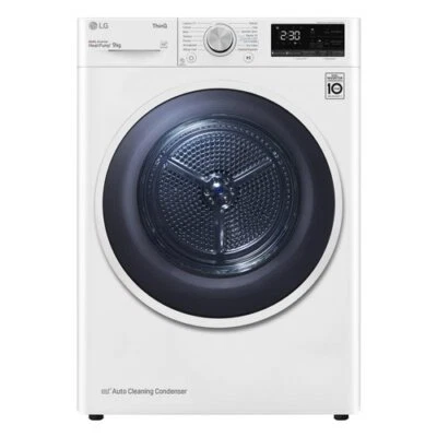 Lg Asciugabiancheria 9 Kg SERIE V9 RH90V9AVHN Dual Inverter White e Black classe - Immagine 1 di 4