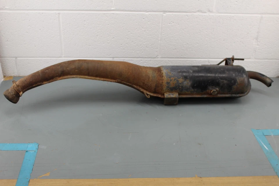 Polaris Trail Boss 250R 1986 tubo de escape silenciador lata antideslizante C395 Foto 1 de 4