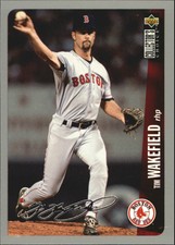 1996 Collector's Choice Silver Signature Baseball Card #474 Tim Wakefield