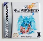 Final Fantasy Tactics FRIDGE MAGNET boîte de jeu vidéo gba