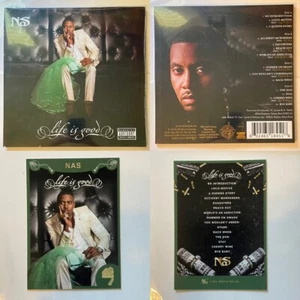 NAS Life Is Good Coke Bottle Clear Vinyl 2LP & Trading Card LE /1000 - IN-HAND - Imagen 1 de 3