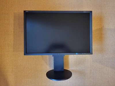 NEC MultiSync EA244WMi 24 Zoll Full HD TFT Monitor - Schwarz (2 Monitore) - Bild 1 von 4