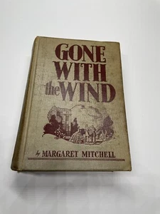 GONE WITH THE WIND by Margaret Mitchell 1936 3rd Printing HB Macmillan Company - Foto 1 di 9