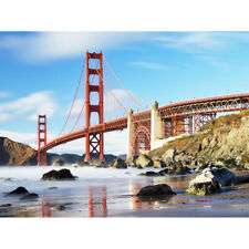 Schulenburg Golden Gate Bridge San Francisco USA Canvas Wall Art Print Poster