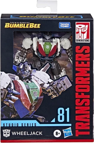 NEW Transformers Studio Series 81 Deluxe Class Bumblebee Wheeljack Action Figure Cover