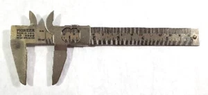 Vintage Pioneer 6" Slide Caliper No 2500 Inside + Outside Made USA - Picture 1 of 3