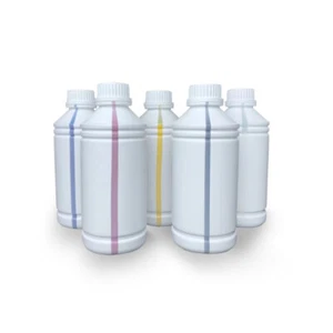 5 *250ML New DTG Textile Ink For Epson R330 1390 1400 1410 R1900 DX4 DX5 DX6 DX7 - Picture 1 of 6