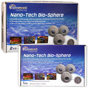 Maxspect Nano Tech Bio Spheres Ceramic Filter Media BioSphere Aquarium Fish Tank