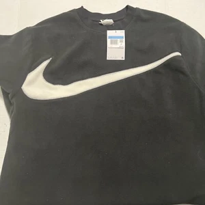 Nike  Club+ Fleece Winterized Sweater DQ4894-010 Black  Size Medium New - Picture 1 of 5