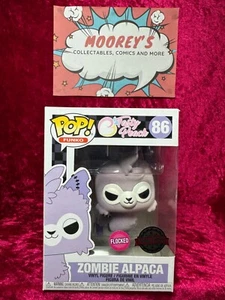 Tasty Peach - Lavanda Zombie Alpaca Flocado Pop! Figura Vinilo (RS) #86 - Imagen 1 de 7