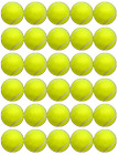 30x Tennis Balls Cupcake Toppers Edible Wafer Paper Fairy Cake Toppers