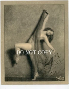 Foto orig anni '20 ballerina esotica firmata "Wilma" burlesque striptease St Louis MO - Foto 1 di 2