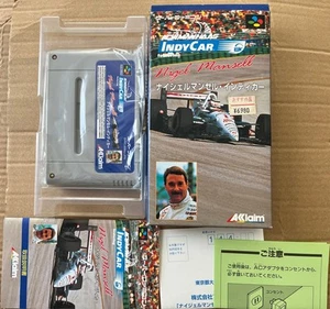 CIB NIGEL MANSELL INDY CAR Nintendo Super Famicom SFC JP IMPORT! US Seller! - Picture 1 of 16