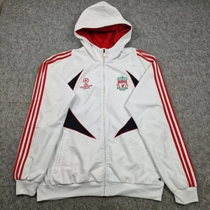 Liverpool Adidas Jacke Herren Extra Large Weiß Rot Windbreaker Top UCL LFC 2007 - Bild 1 von 13