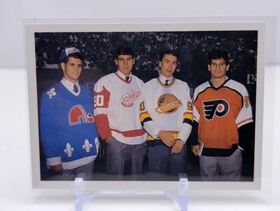 1990-91 Upper Deck - Checklist Owen Nolan, Keith Primeau, Petr Nedved #351 (RC) - Image 1 of 2