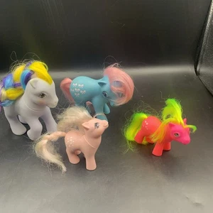 Lotto di 4 caramelle cotone HASBRO My Little Pony G1 Hong Kong vintage anni 80 - Foto 1 di 15