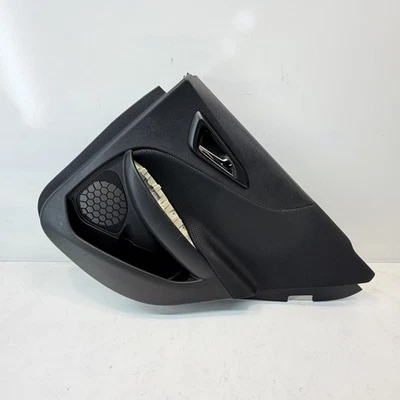 Chevrolet Malibu 2019-2025 panel de puerta lateral trasera derecha cubierta de moldura negro OEM Foto 1 de 4