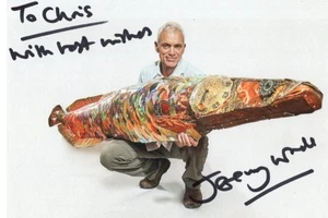 JEREMY WADE Autographed Signed 4x6 RIVER MONSTERS Photograph - To Chris - Picture 1 of 1