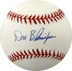 Don Blasingame signed handsigniert Official AL Baseball PSA - Bild 1 von 2