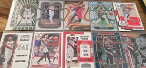Lote de 12 cartas de Damian Lillard mosaico Prizm Dominance Phoenix ¡y más! - Imagen 1 de 8