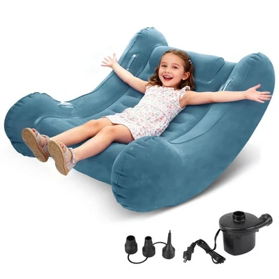 Sensory Rocker Chair for Kids, 55” x 55” x 46” Air Cloud Inflatable Sensory C... - Image 1 of 4
