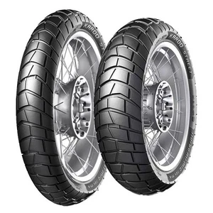 COPPIA GOMME METZELER 110/80-19 59V + 140/70-17 66S KAROO STREET M+S - Foto 1 di 6