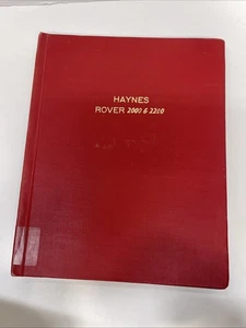 ROVER 2000 & 2200 (1963-73) OWNERS WORKSHOP MANUAL Used Good Cond HC Ex Lib - Bild 1 von 22