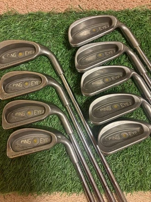 Ping EYE2 Iron Set Orange Dot 9 Pieces ZZ LITE Right Handed F/S #87 - Image 1 of 4