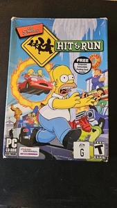 The Simpsons Hit & Run PC Big Box CD-ROM Game (2003) Complete - Untested - Picture 1 of 10