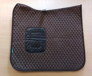 NuuMed HiWither Dressage Large Brown Saddle Pad (HAP) - Picture 1 of 8