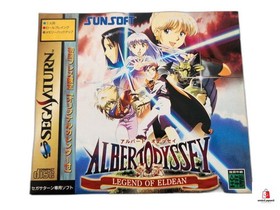 Albert Odyssey Gaiden ~Legend of Eldean~ (Sega Saturn,1996) from japan good Used