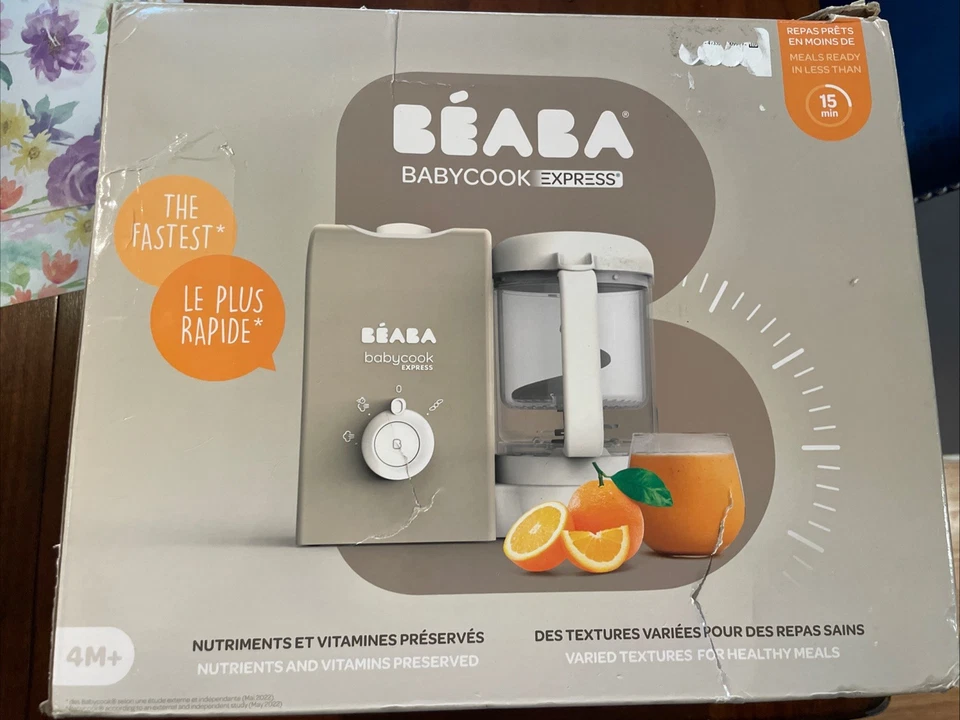 BEABA Babycook Express Oat Color NEW - Image 1 of 4