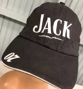 Jack Daniels Tennessee Whiskey Mesh Adjustable Baseball Cap Hat Happy Hour Bar - Picture 1 of 5
