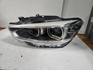 BMW 1 Series F20 F21 LCI LED Headlight Left Side USED GENUINE OEM 7435777 - Foto 1 di 7