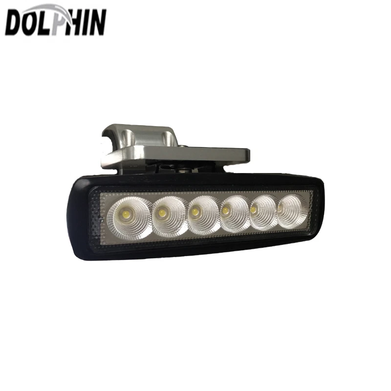 Dolphin Boat Fishing T Top LED Marine Spreader Light Black Coated