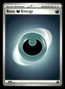 SV01: Scarlet & Violet Base Set #007 Basic Darkness Energy Common - Picture 1 of 2