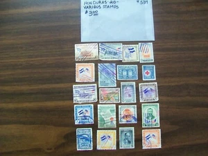 Honduras Postage Stamps - Honduras - Vintage - 20 Various Stamps (537) - Picture 1 of 4
