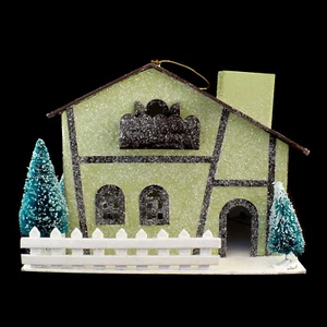 GERMAN ALPINE CHRISTMAS VILLAGE / MARTHA STEWART / "ALPINE VILLA" / XL SIZE - Picture 1 of 6