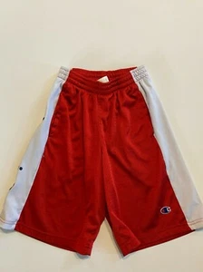 Champion Shorts Youth Boy's Medium Orange Basketball Activwear - Picture 1 of 5