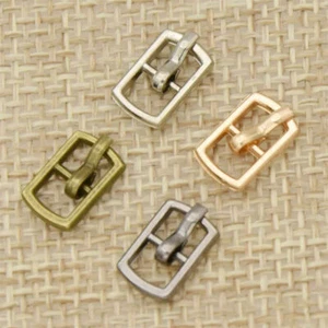 40pc Mini Metal Buckles for Shoes Belt Sewing Doll Toy Accessories DIY Art Craft - Picture 1 of 34