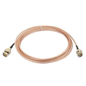 75ohm BNC Plug to BNC Male pigtail extension cable 3m RG179 for HD 3G SDI Vedio - Picture 1 of 4