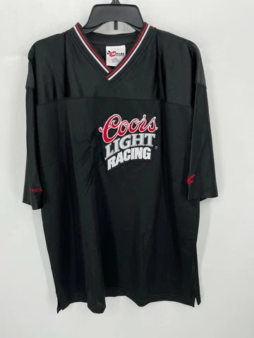 Vintage Chase Authentic Coors Racing Marlin 40 Jersey Mens 2XL Black Cover