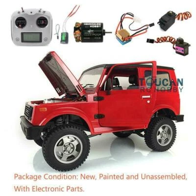 1/6 RC 4*4 2.4G Painted Capo Rock Car Crawler SIXER1 DIY I6S Radio Light Motor - Image 1 of 4