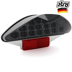 FARO POSTERIORE LED VETRO SCURO (CE) STR8 YAMAHA 50 AEROX 1997-2012 - Imagen 1 de 4