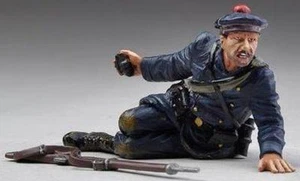 THOMAS GUNN WW1 FRENCH GW038B FRENCH MARINE PRONE THROWING GRENADE - Picture 1 of 2