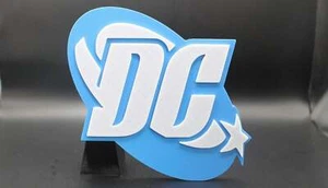 DC 3D printed Logo Sign Wall Desk Shelf Art - Picture 1 of 16